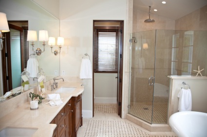 Broad Run bathroom remodel by Color Hands Services